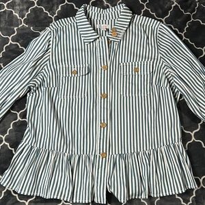 Denim & Co from QVC never worn 1x light jacket denim